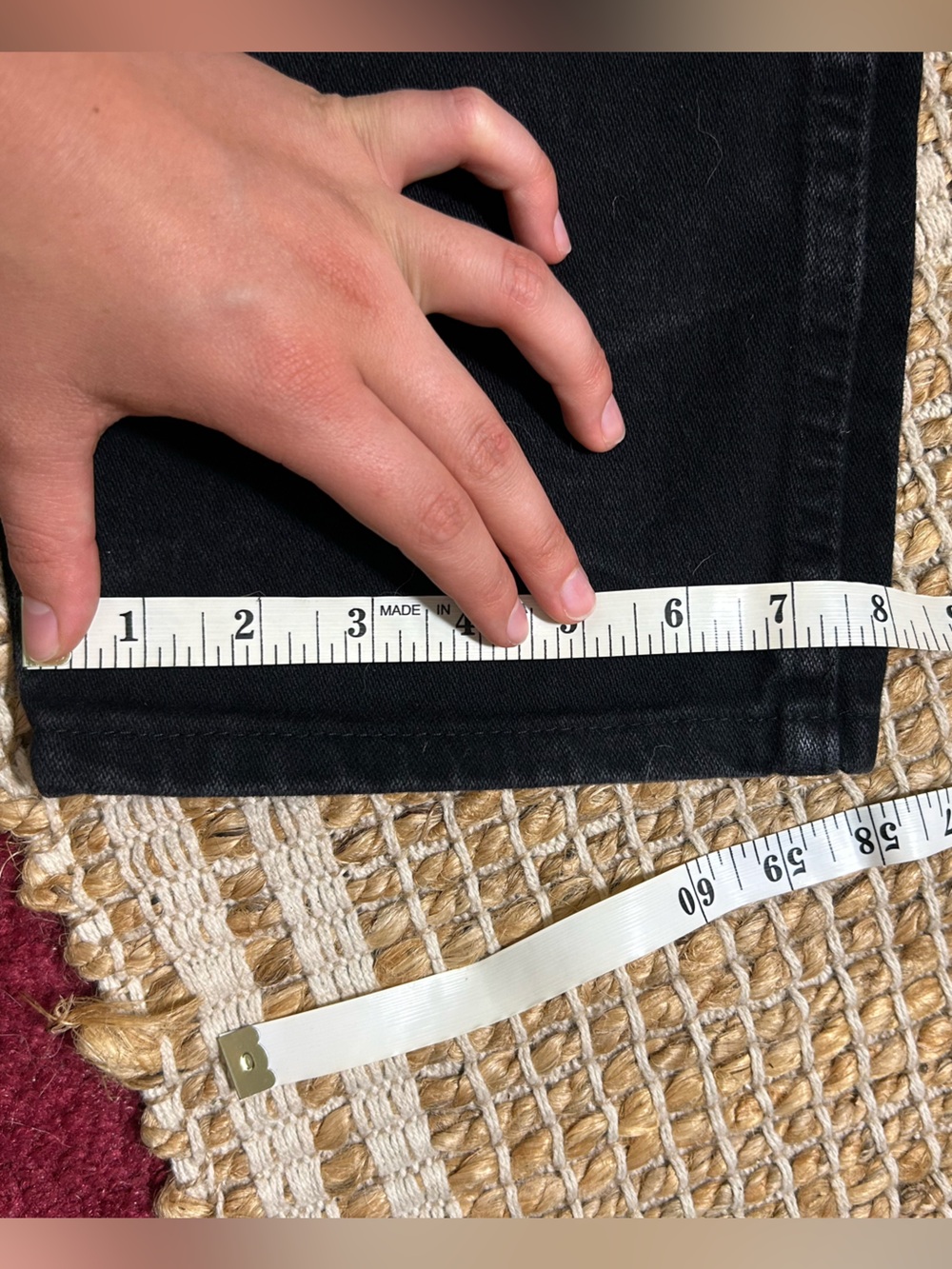 Wrangler Black Straight-Leg Jeans - Picture 7 of 8